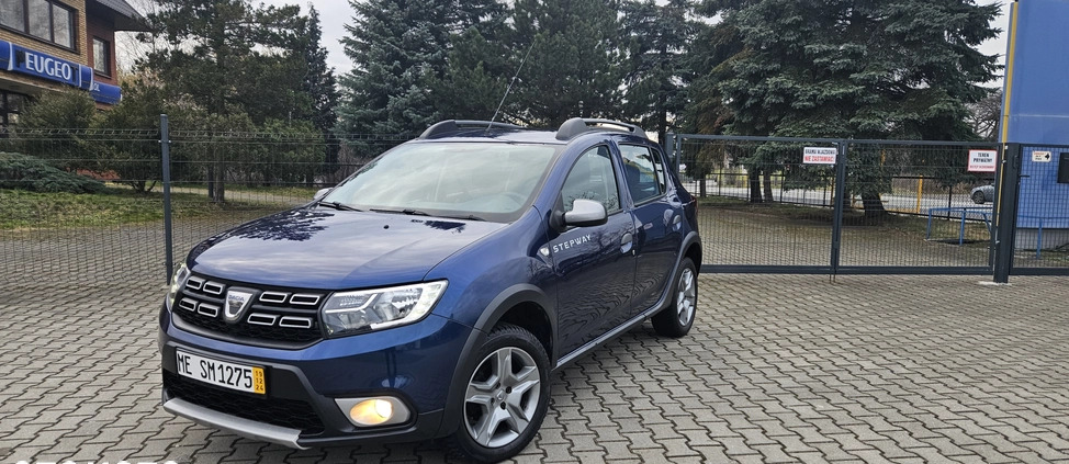 Dacia Sandero Stepway cena 38900 przebieg: 109002, rok produkcji 2019 z Poręba małe 106